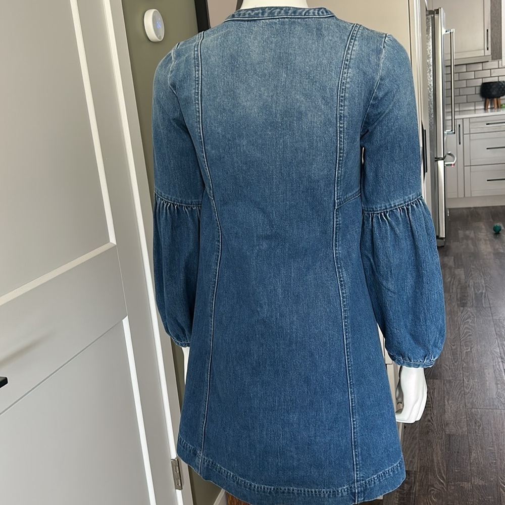 Ulla Johnson Denim Dress w/Pockets - Picture 12 of 16